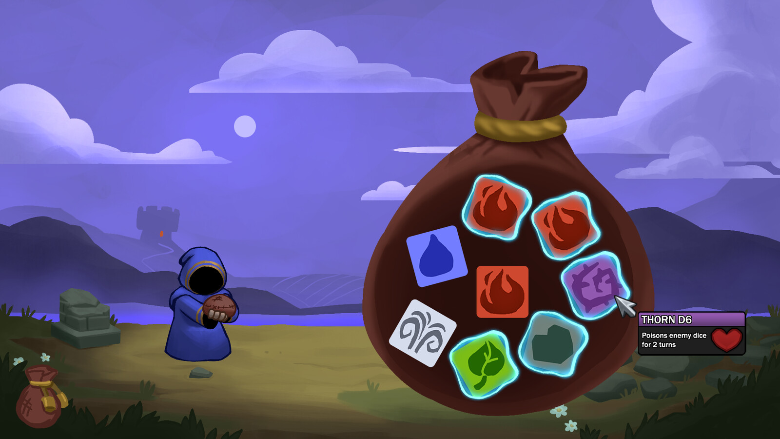 Dice selection