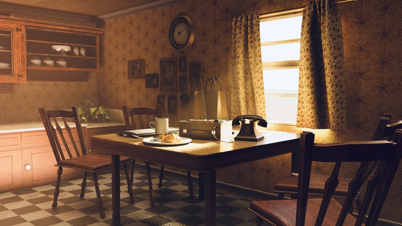 1960s Vintage Kitchen