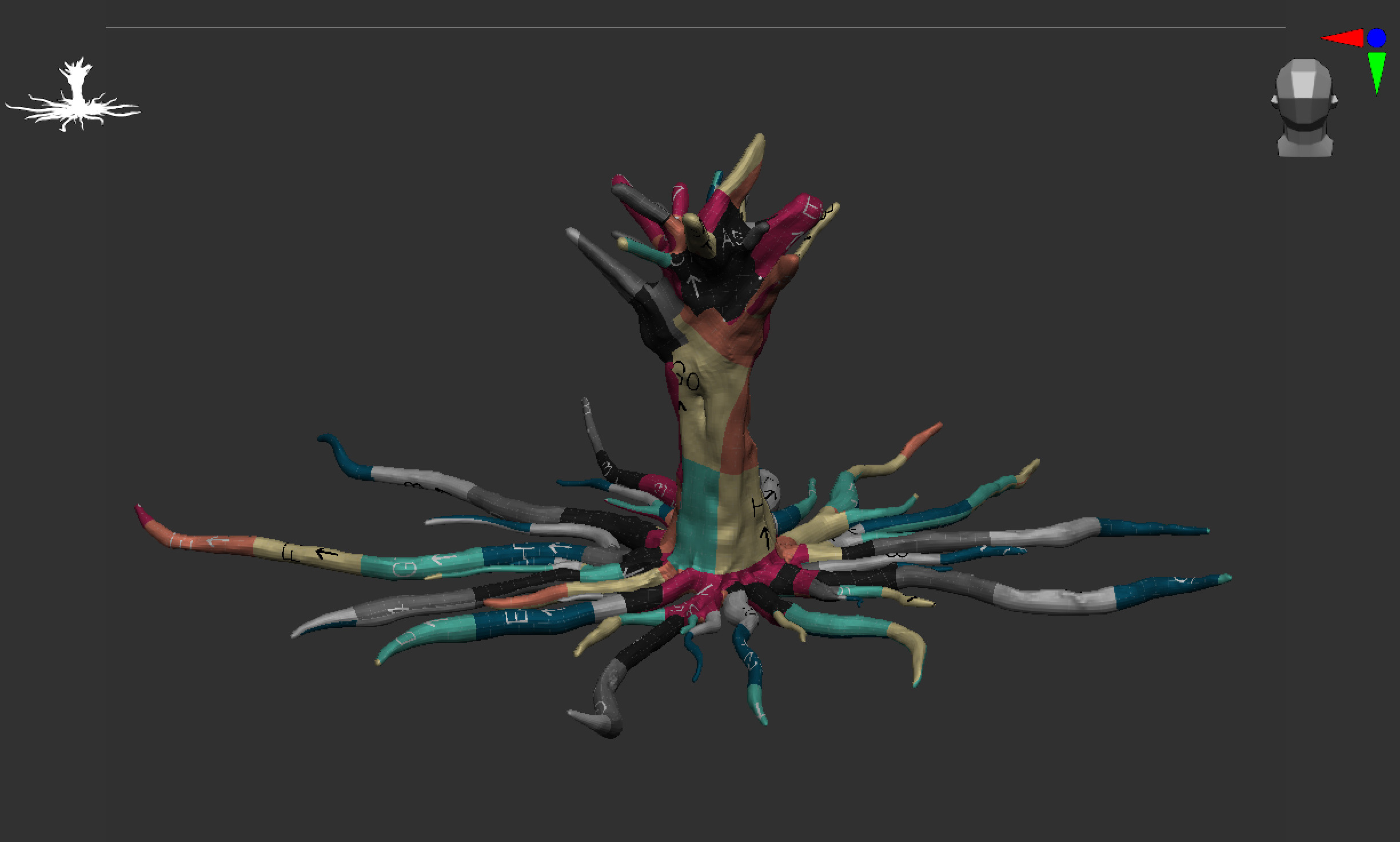 UV layout