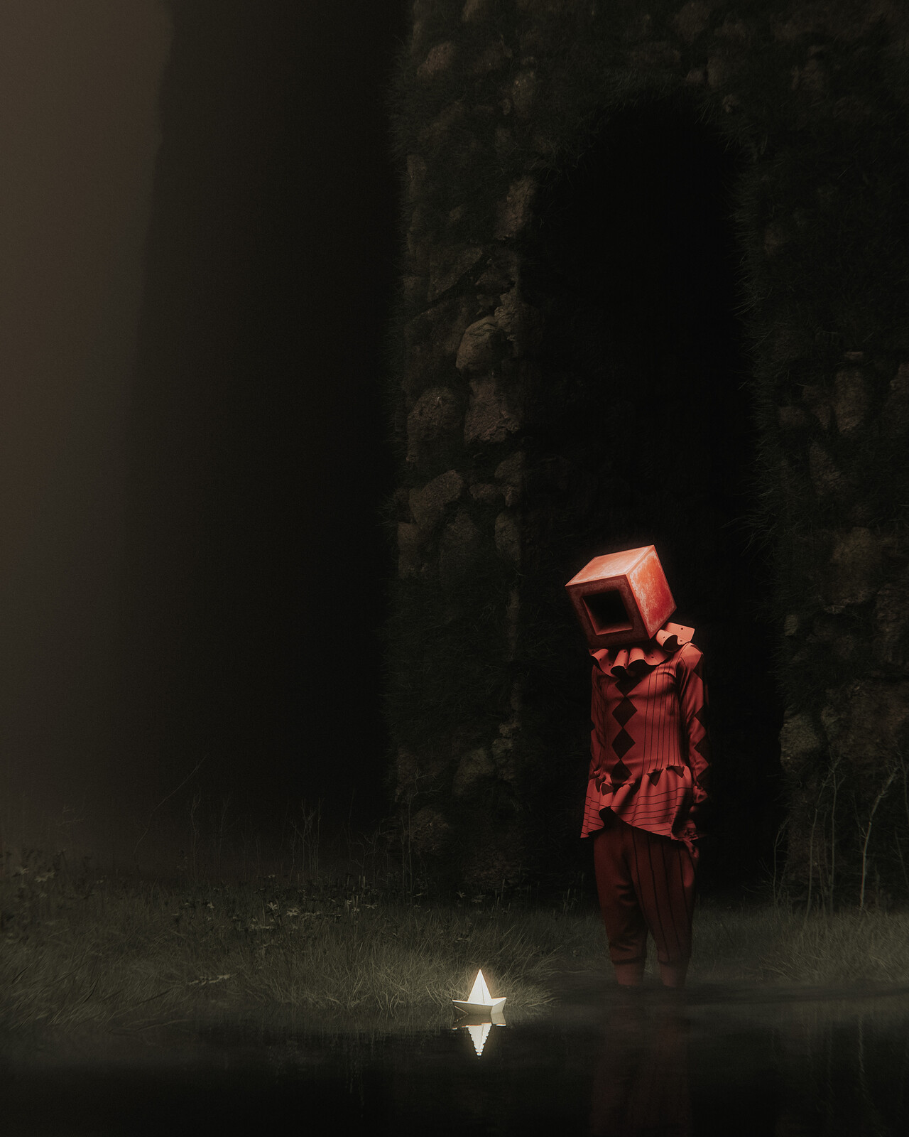 entertained jester