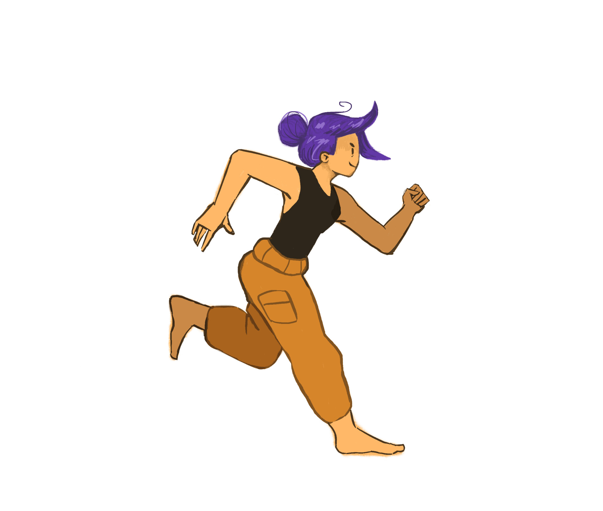 ArtStation - Running Animation Test (2025)