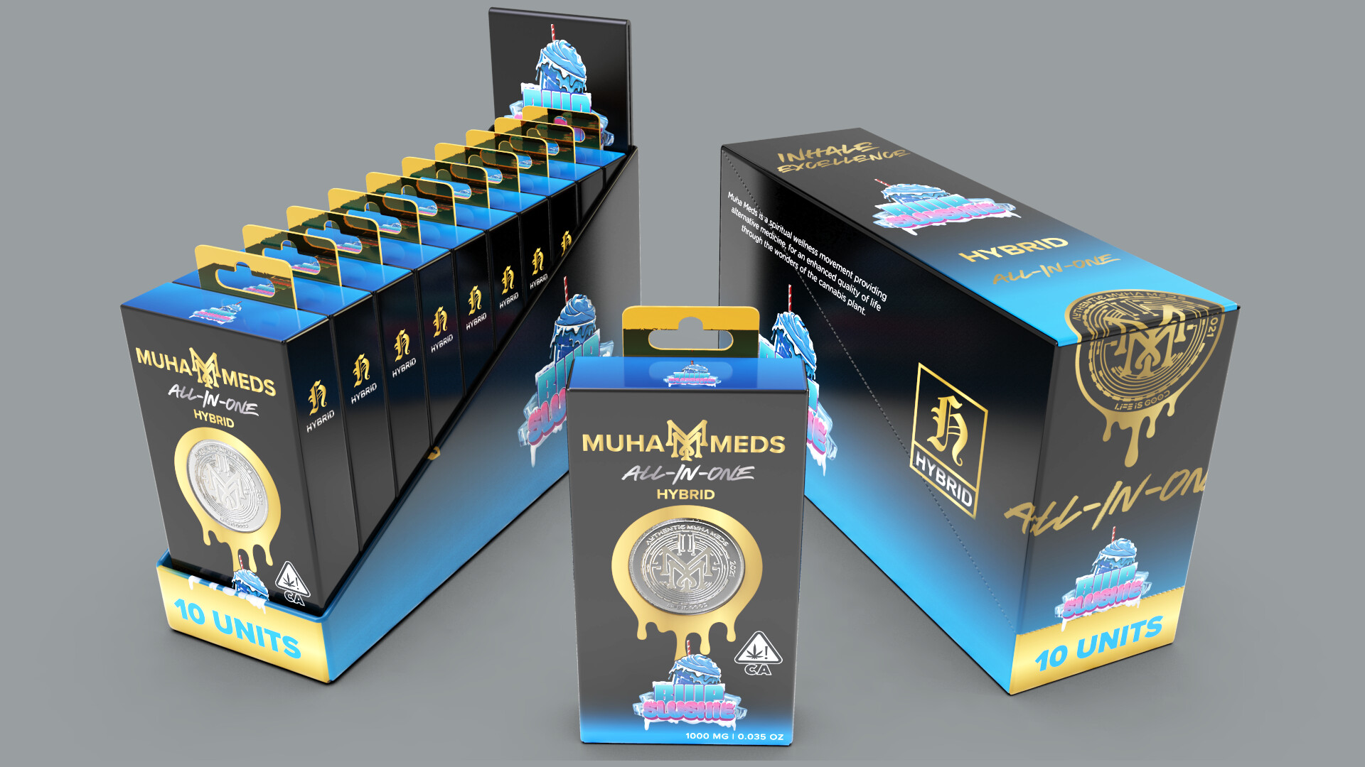 ArtStation - MUHA MEDS / PACKAGE DESIGN