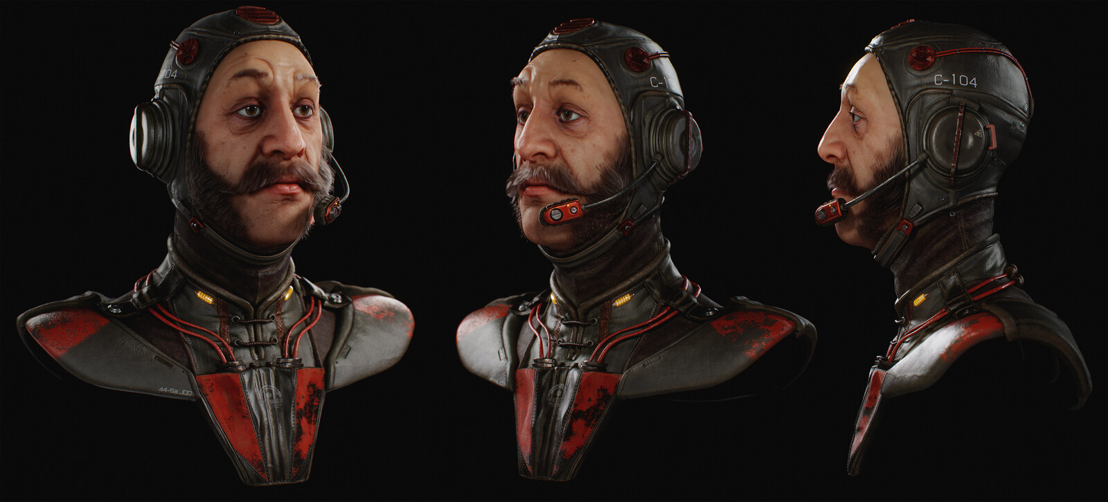 Reginald – Sci-Fi Character (realtime)