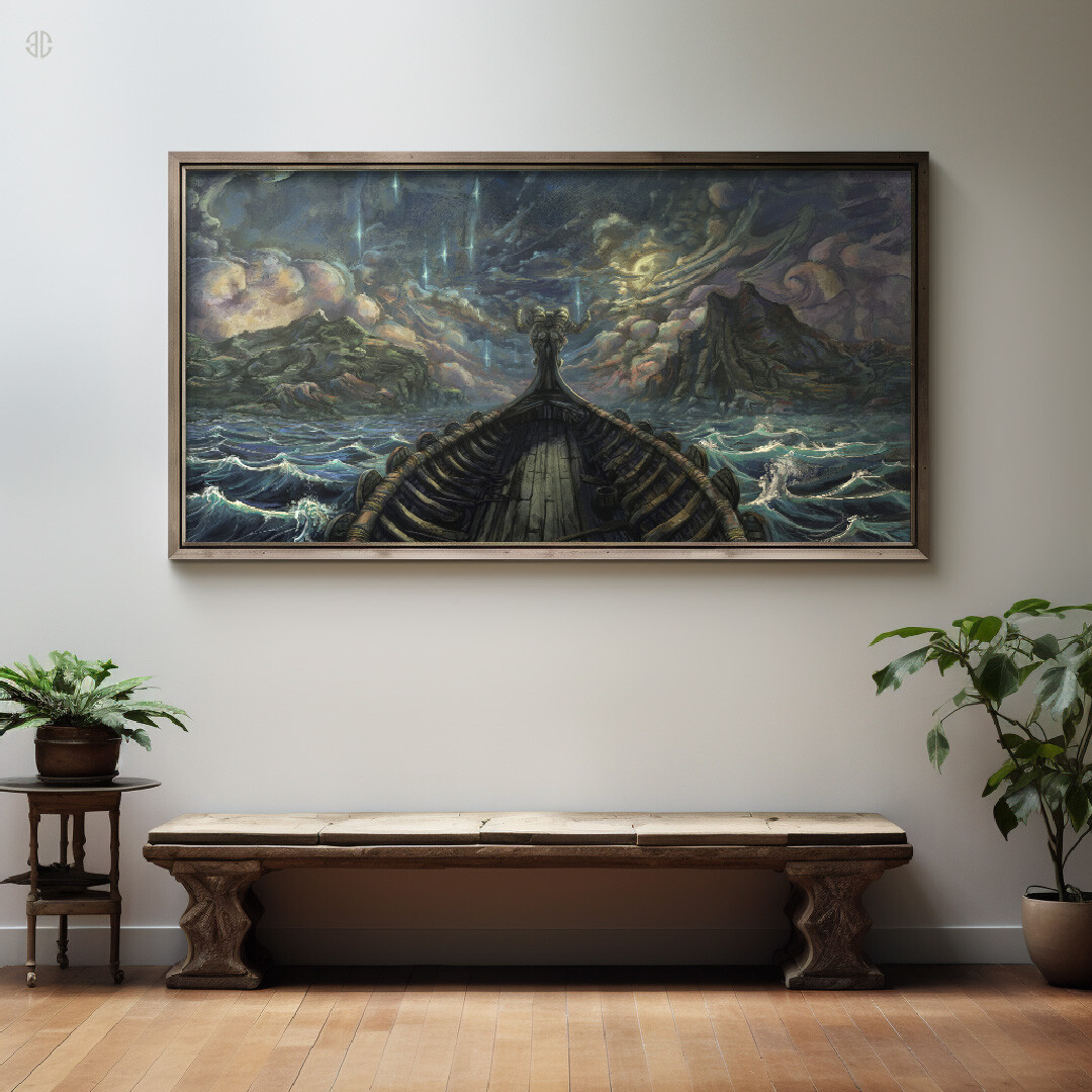 Framed Painting - showcase