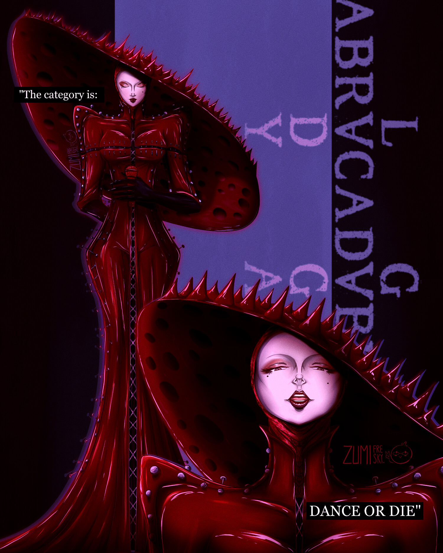ArtStation - ABRACADABRA || LADY GAGA