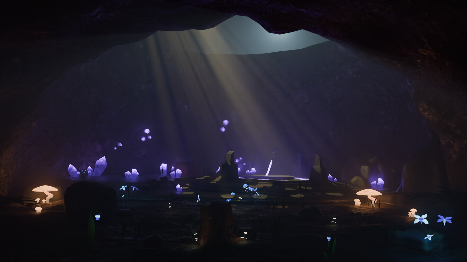 ArtStation - Magic cave