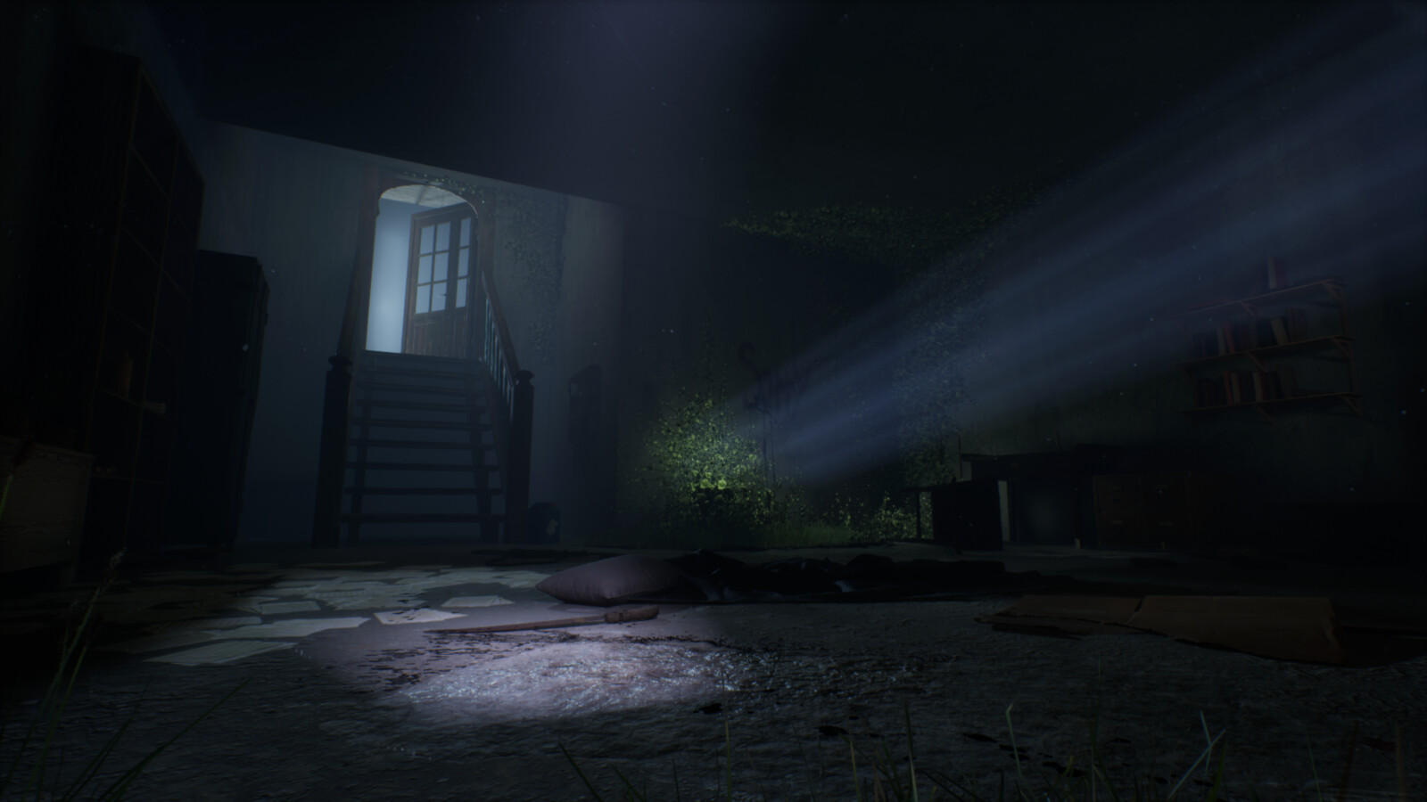 Night render image