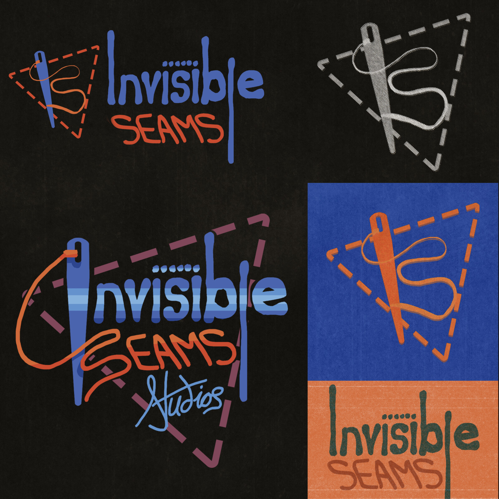 Branding Visualizer created prior to vectorizing final logo assets.
