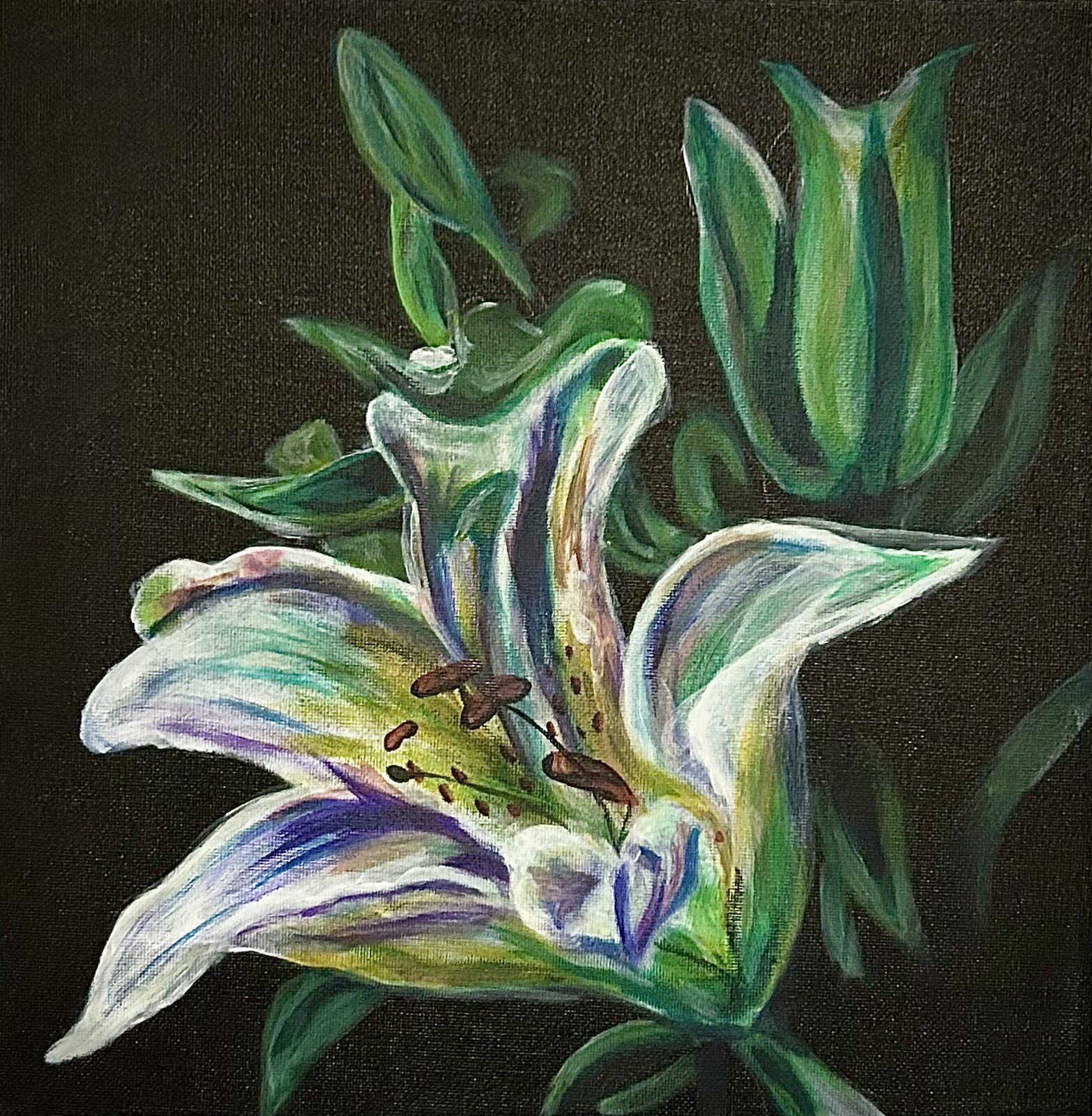 WELL TENDED | 2024
Acrylic on Canvas