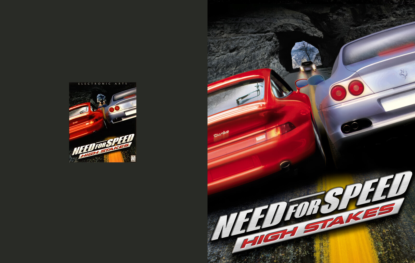 Need for Speed: High Stakes (Original Scan vs. Poster format)