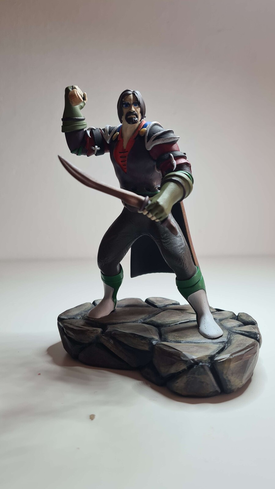Ulfedulfe Front - Printed and Painted