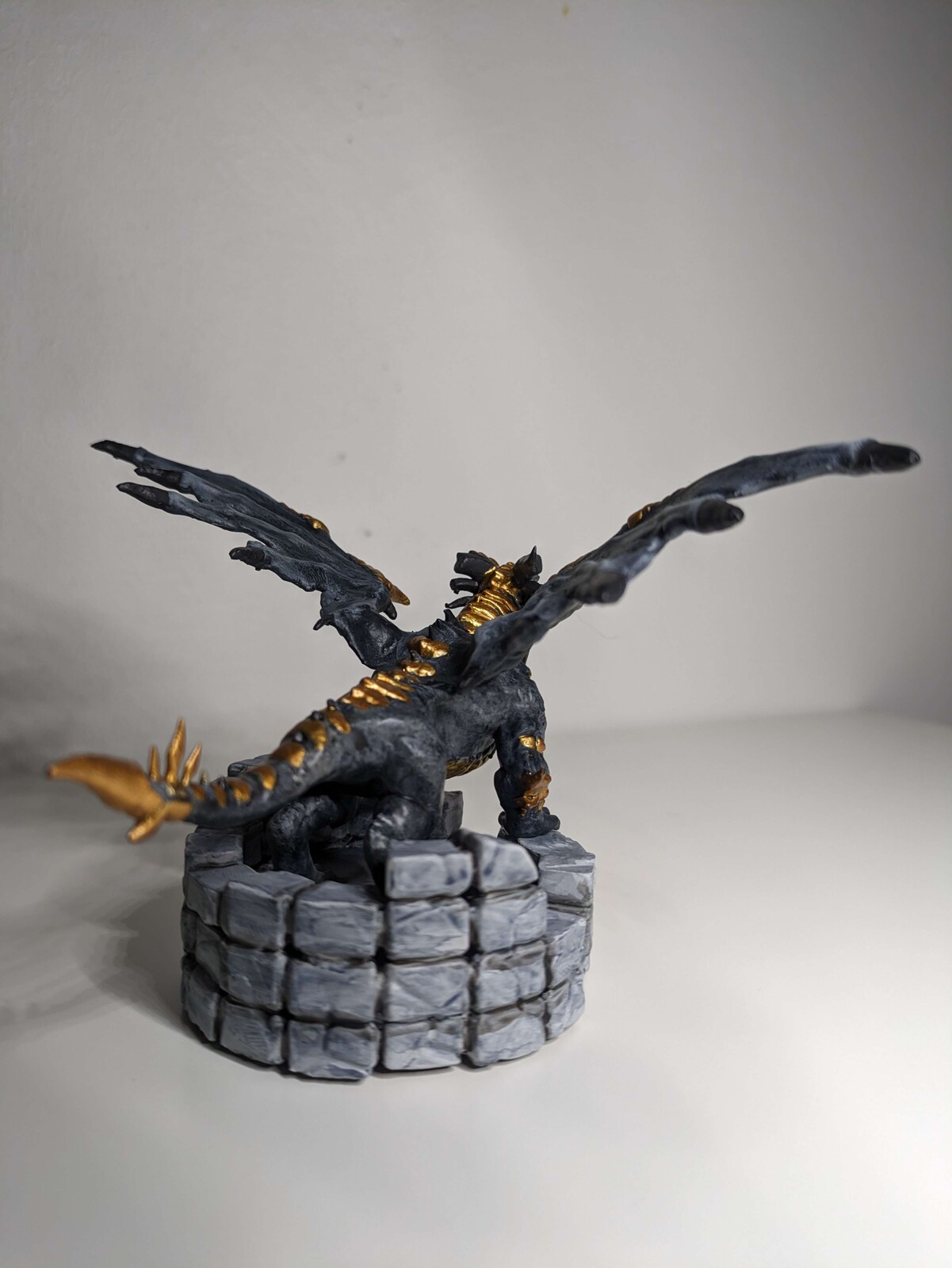 Glorious Deathwing - Back - Printed and Painted