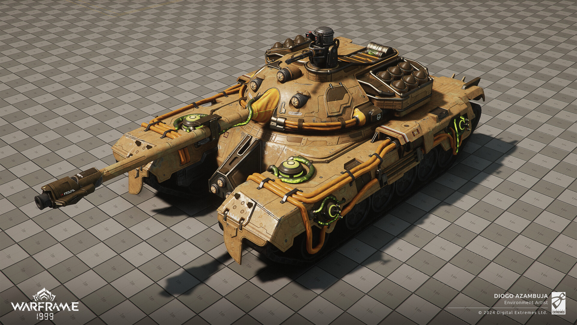 ArtStation - Warframe 1999: H-09 Efervon Tank