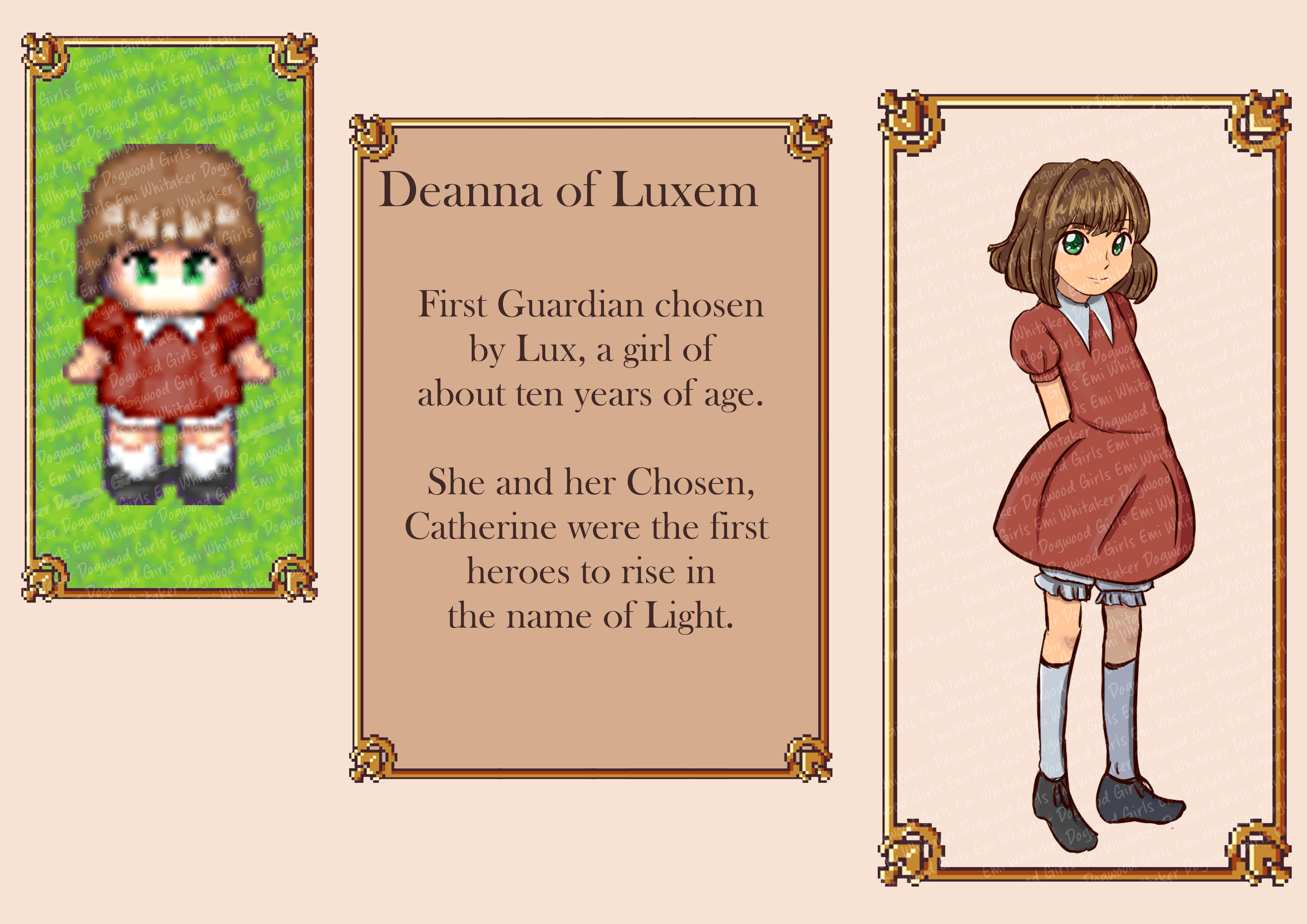 Information card for Deanna of Luxem.