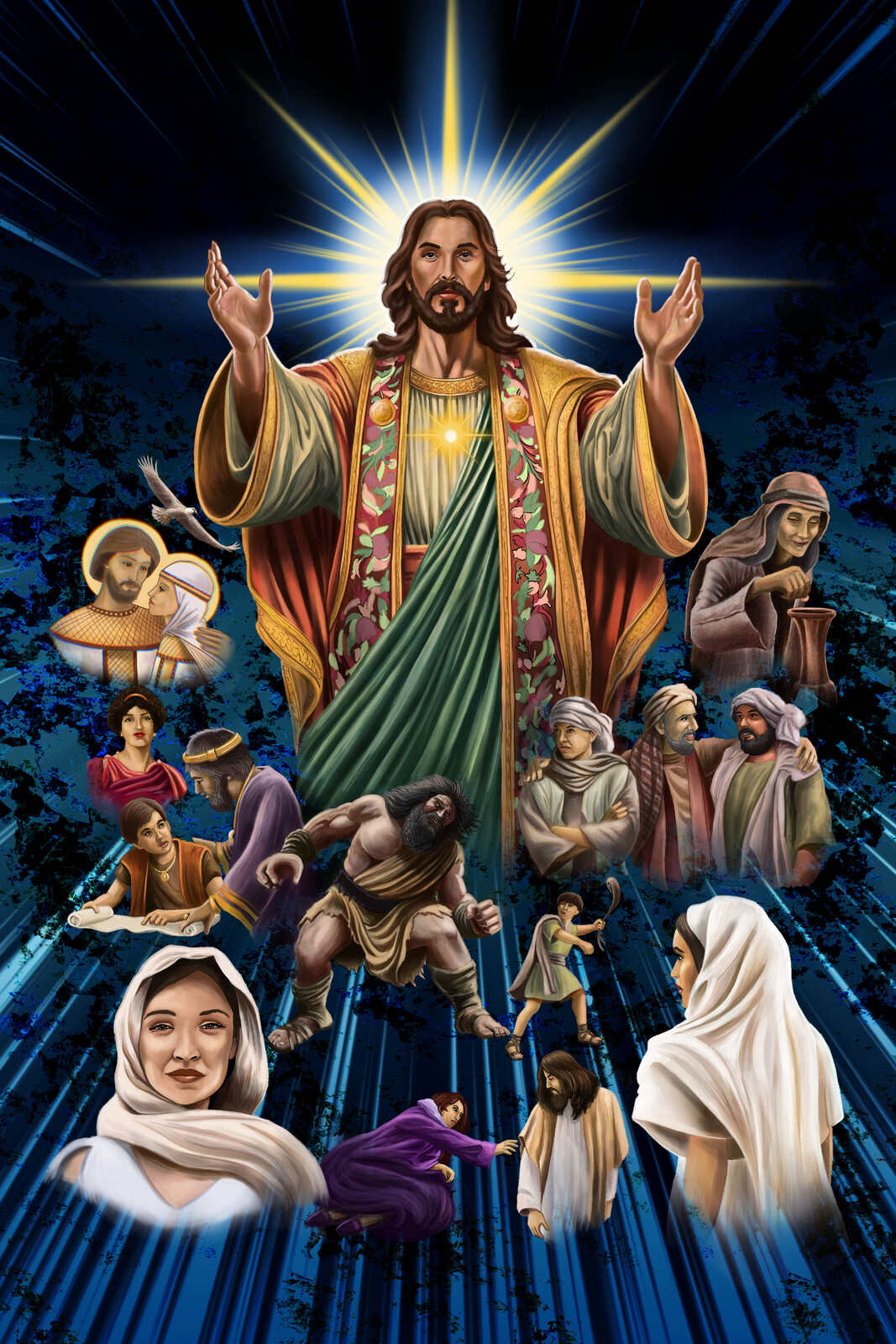 Original artwork done for cover