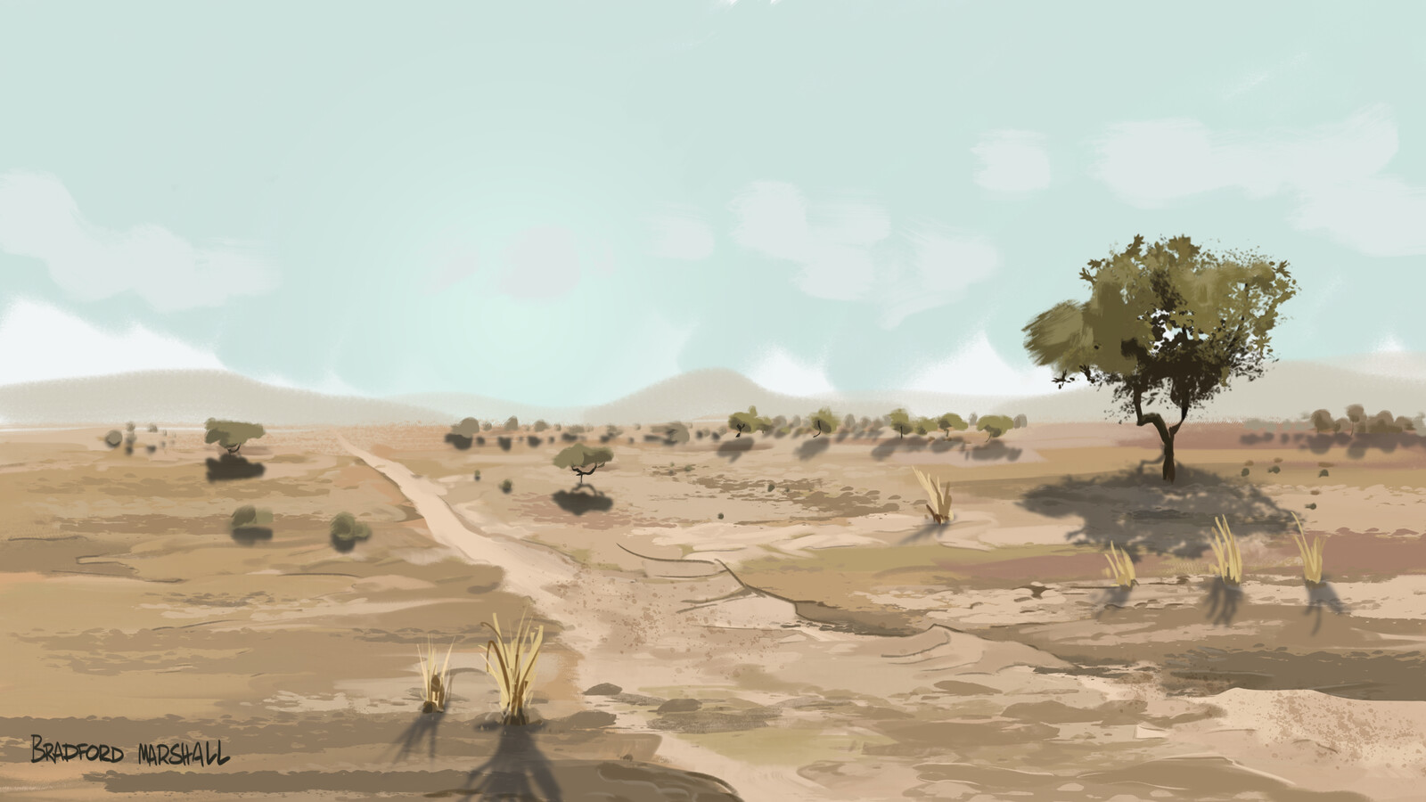 West Africa- Background Design 