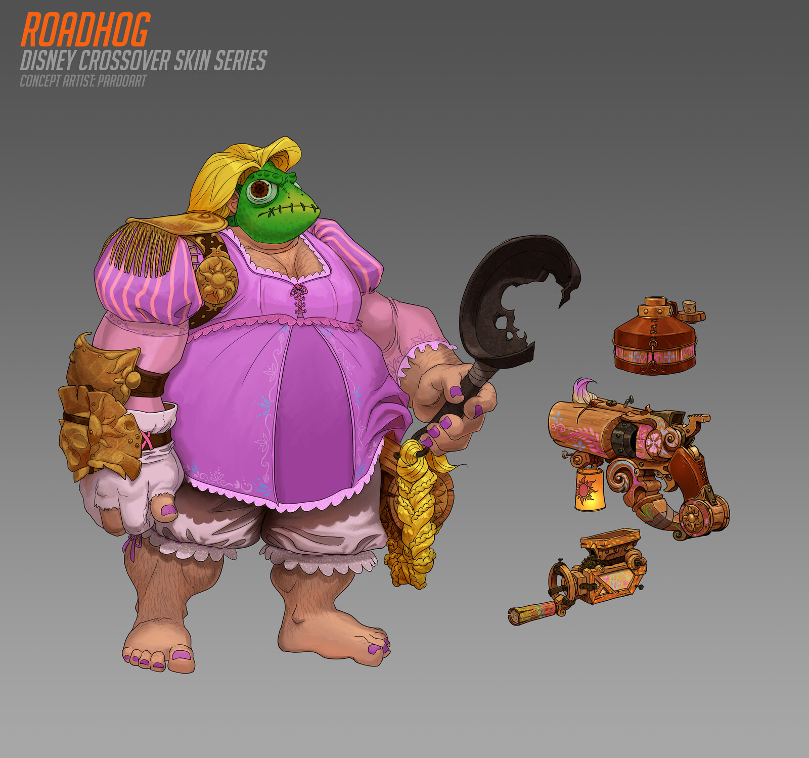 Roadhog - Disney Crossover