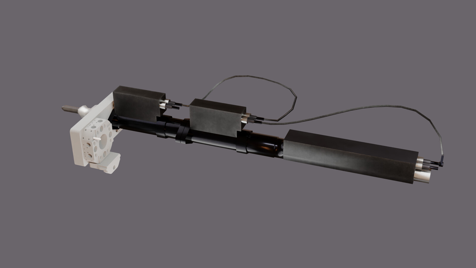 "Pen-tool" 3D mesh, optimized for VR.