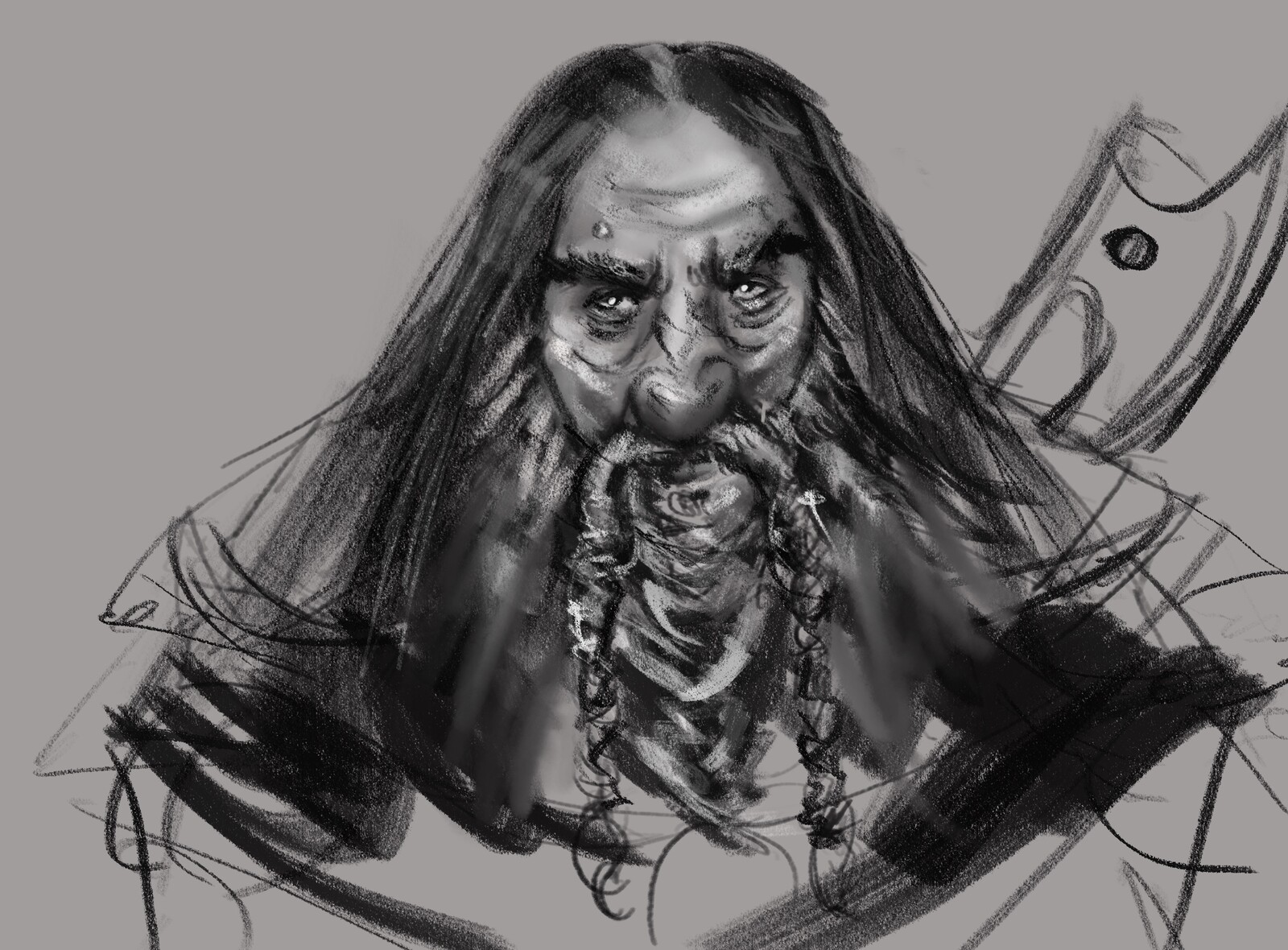 Gimli Lotr Art
