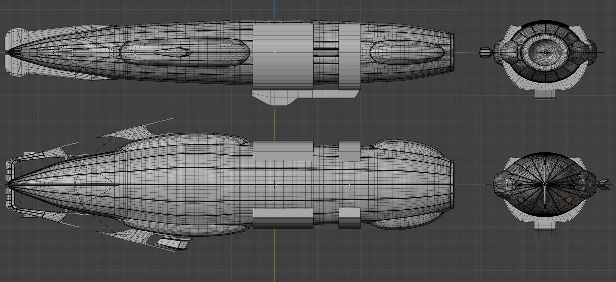 Views (High-Poly Model)