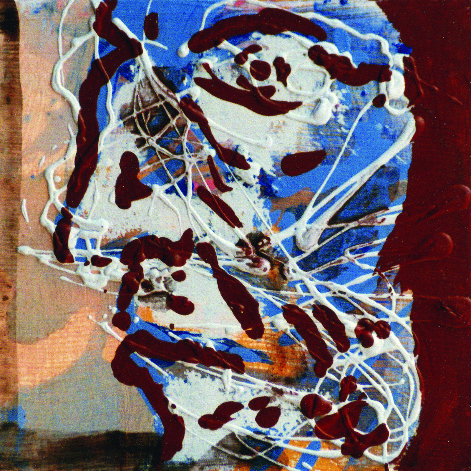 face in the dynamic smoke