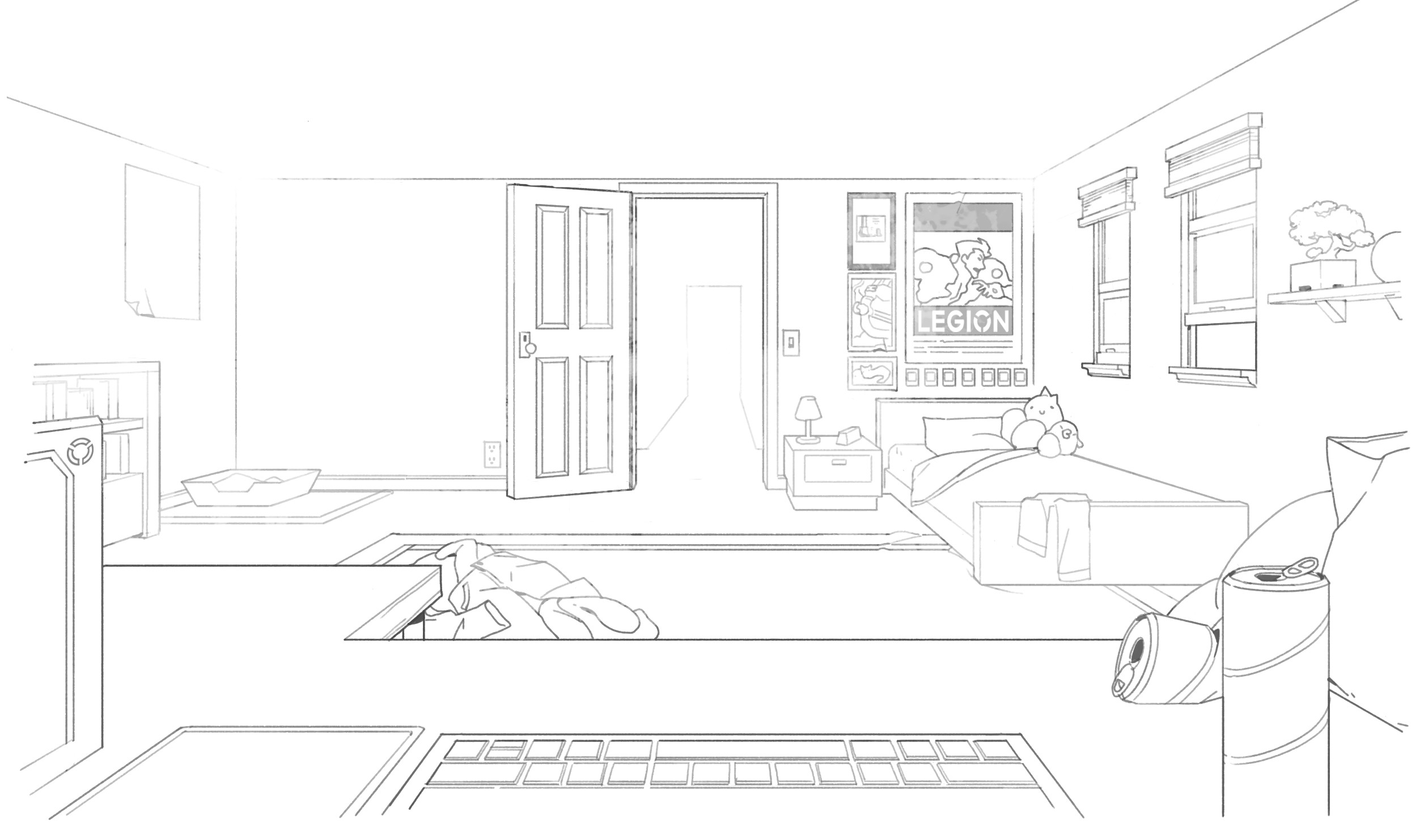 Finished layout design