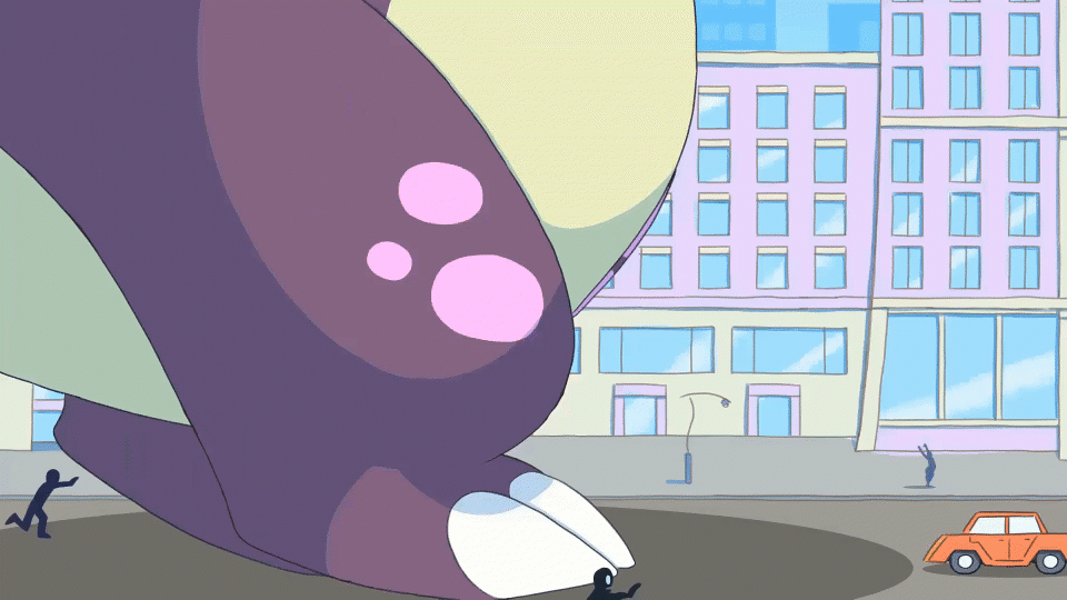 Shot from "Zenibeasts: Kaiju Cutie" (directed and animated)
https://youtu.be/B3X7KWjDn4E?si=_HzKcTUb3DZIU_SD