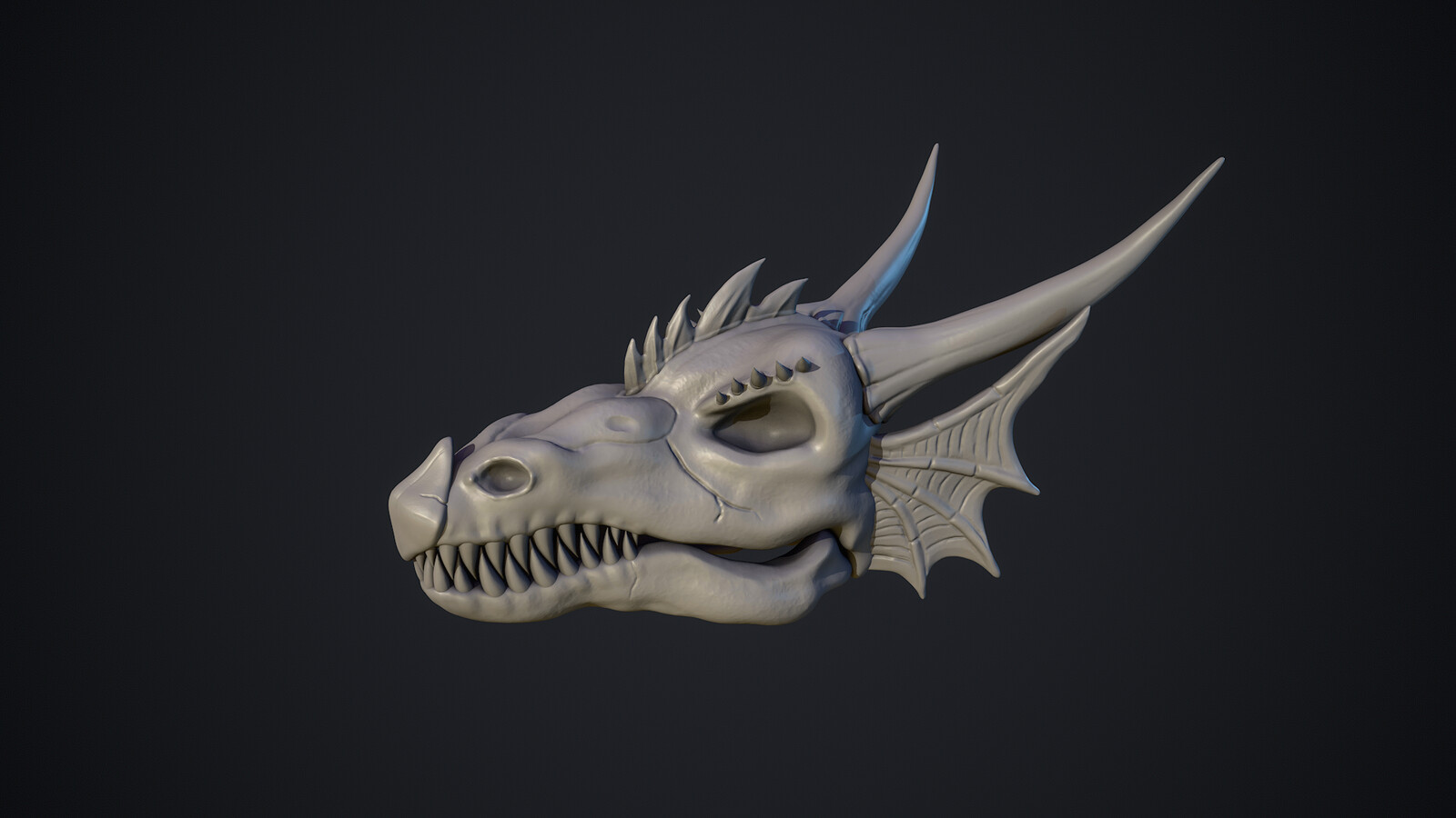 Dragon Skull Speed Sculpt
