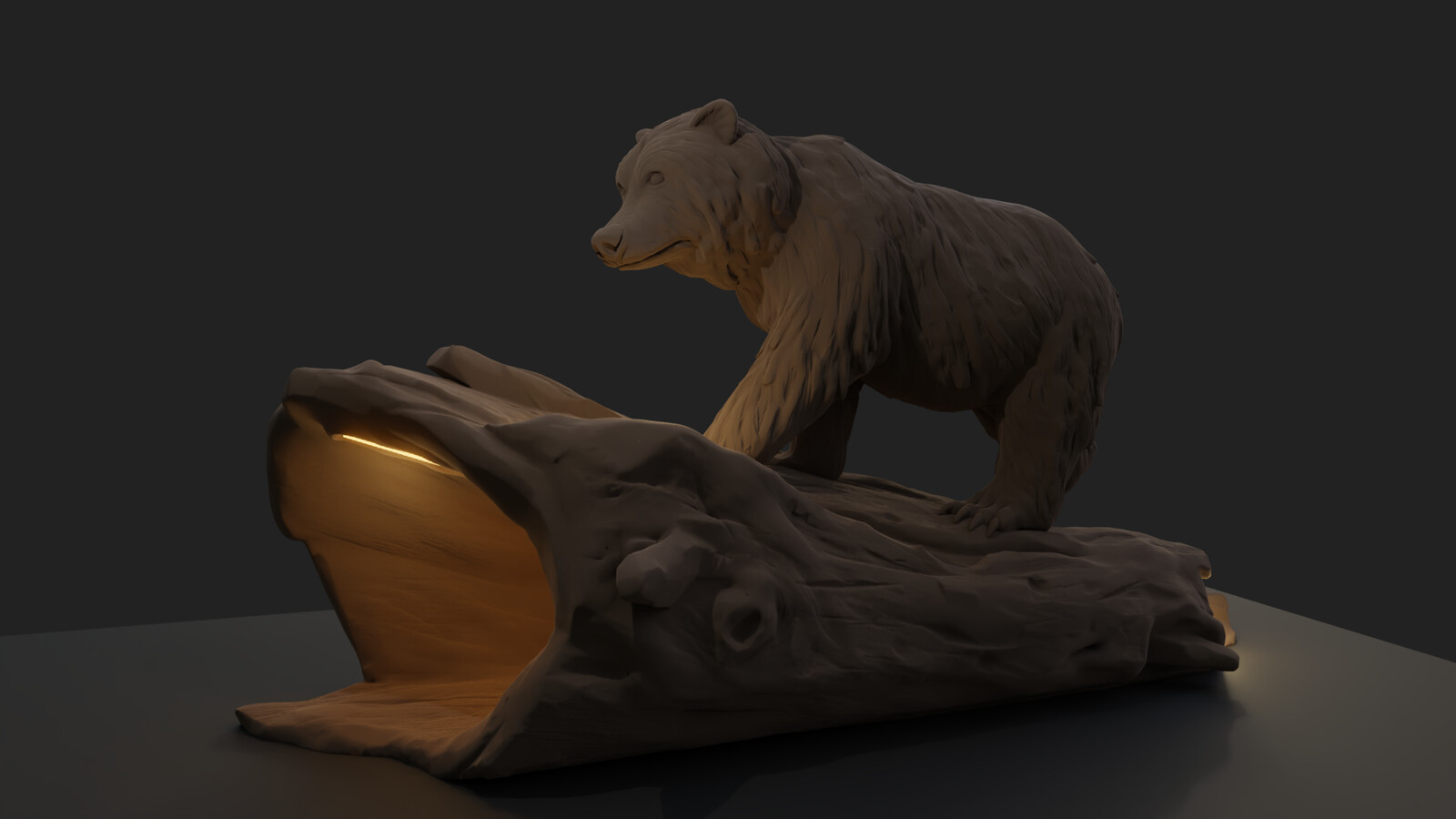 Render of sculpt in Blender