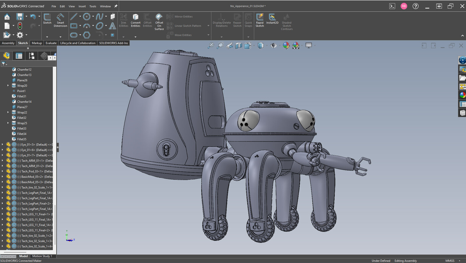 Tachikoma concept