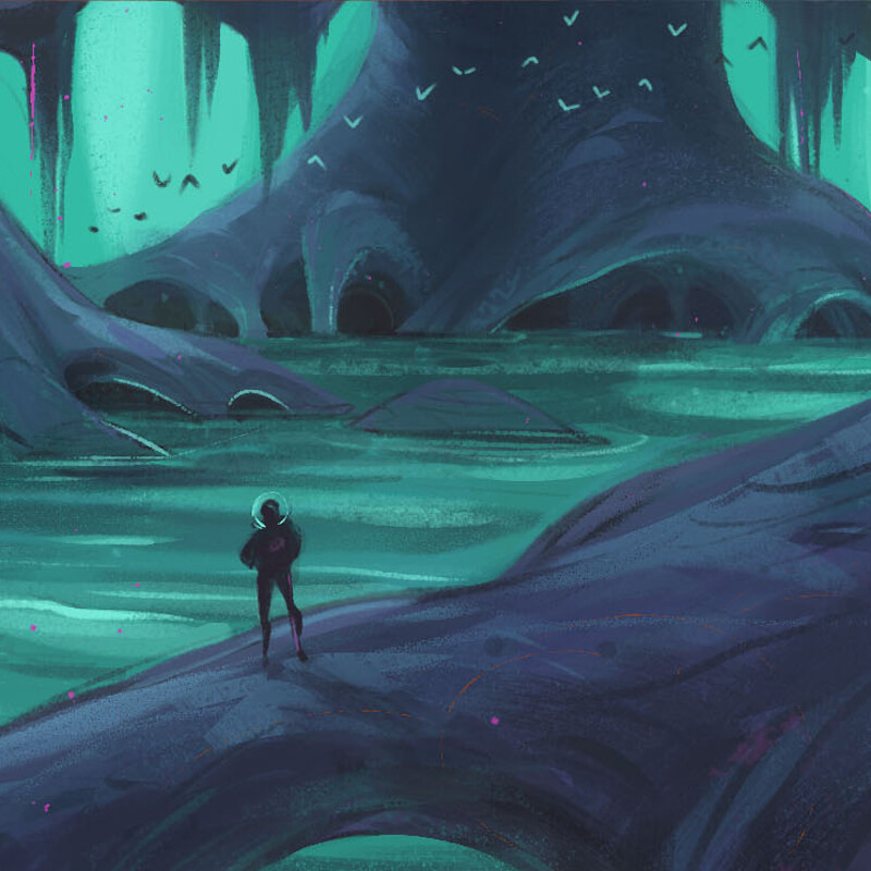 Luminescent swamp
