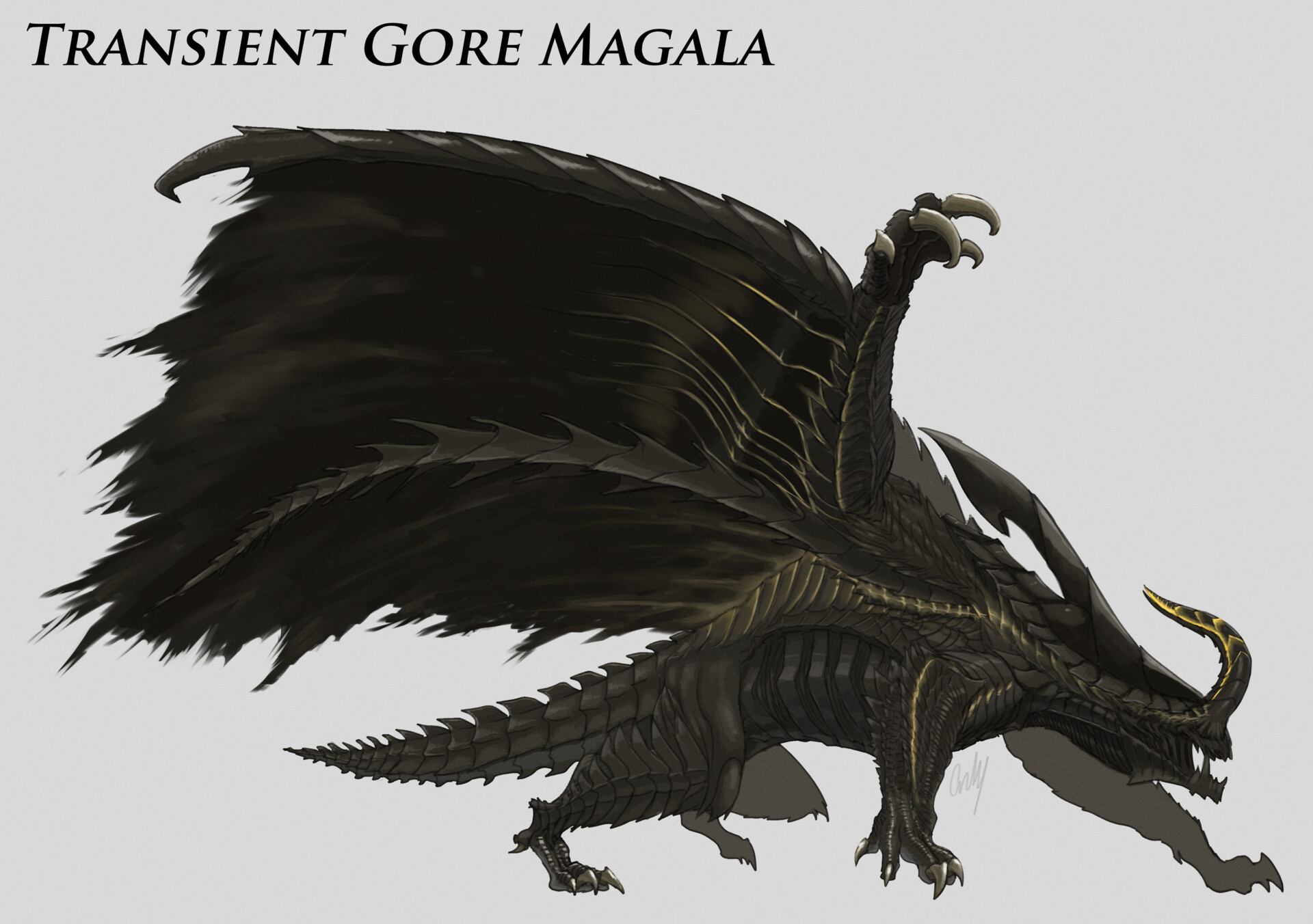 ArtStation - Gore Magala Variant Concept