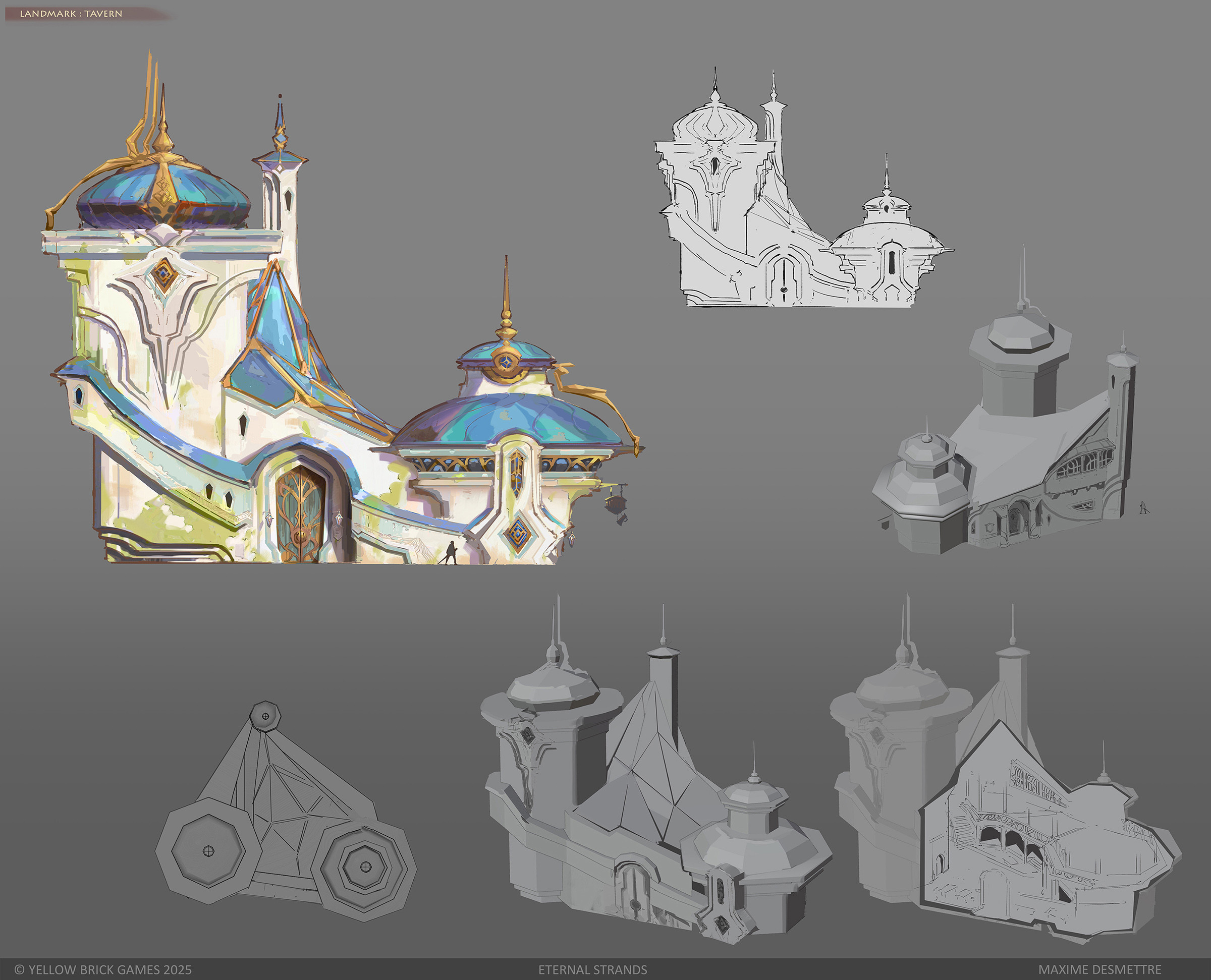 A tavern design, with quick mock-up in Blender to evaluate the space