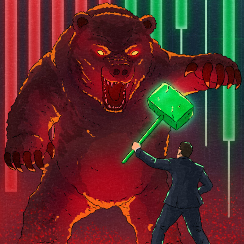 "Hammer Pattern" Trading Card Art by Erki Schotter