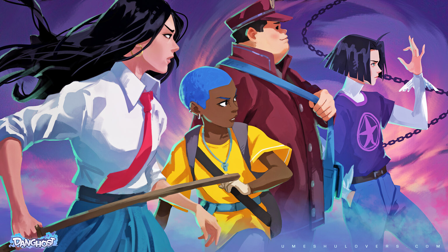 Danghost key Art 2025