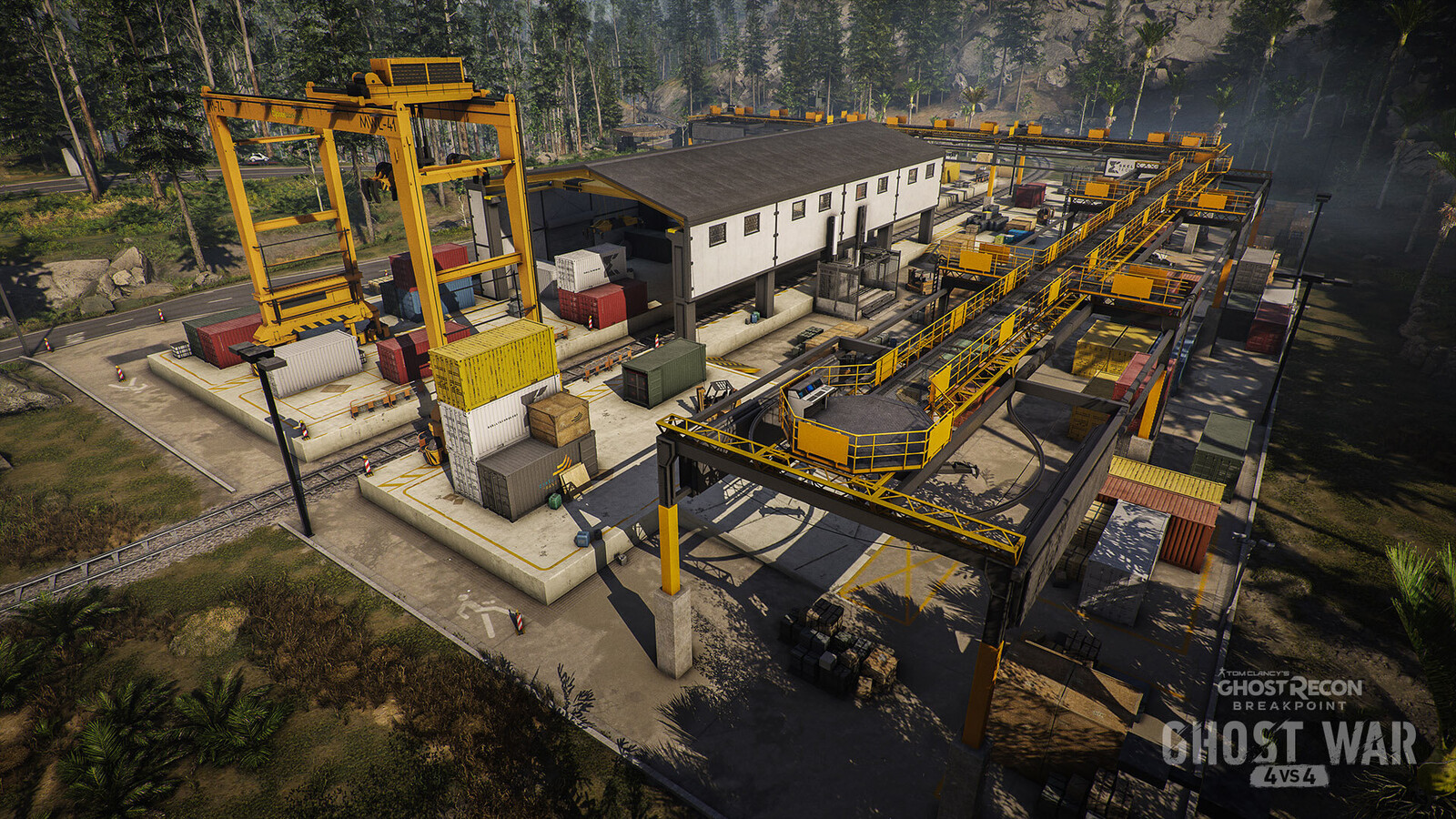 Freight Yard - one of the PvP maps I helped with the entity setup