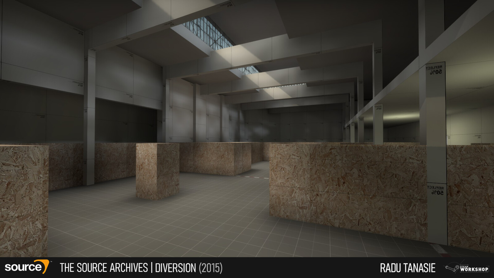 Warehouses and industrial environments are every new creator's best friends.