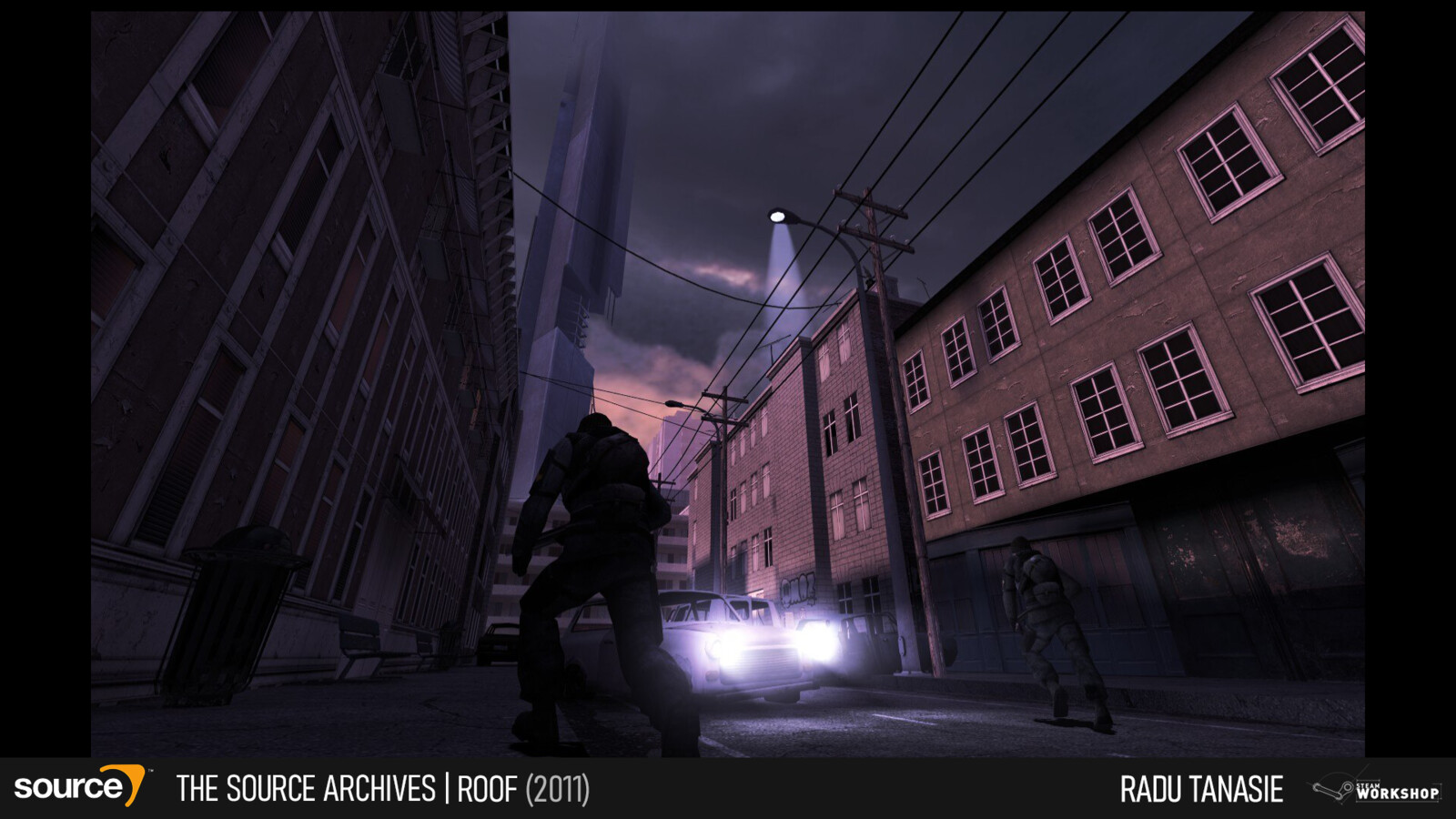 Roof was a 2 map project I created for The RooftopVille contest on PlanetPhillip. Development time for it was around 2-3 weeks. This was the time I got to experiment with Input/Output systems and more elaborate events in maps.