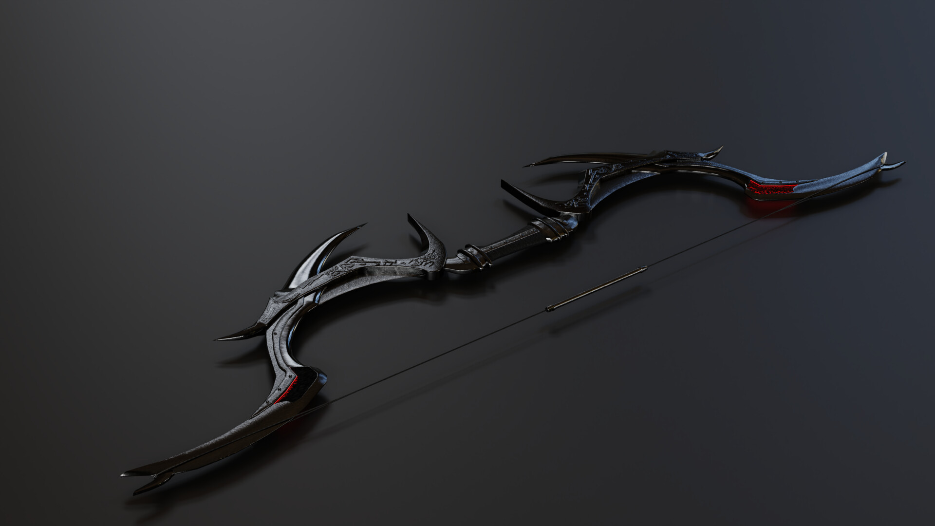 ArtStation - Daedric Bow