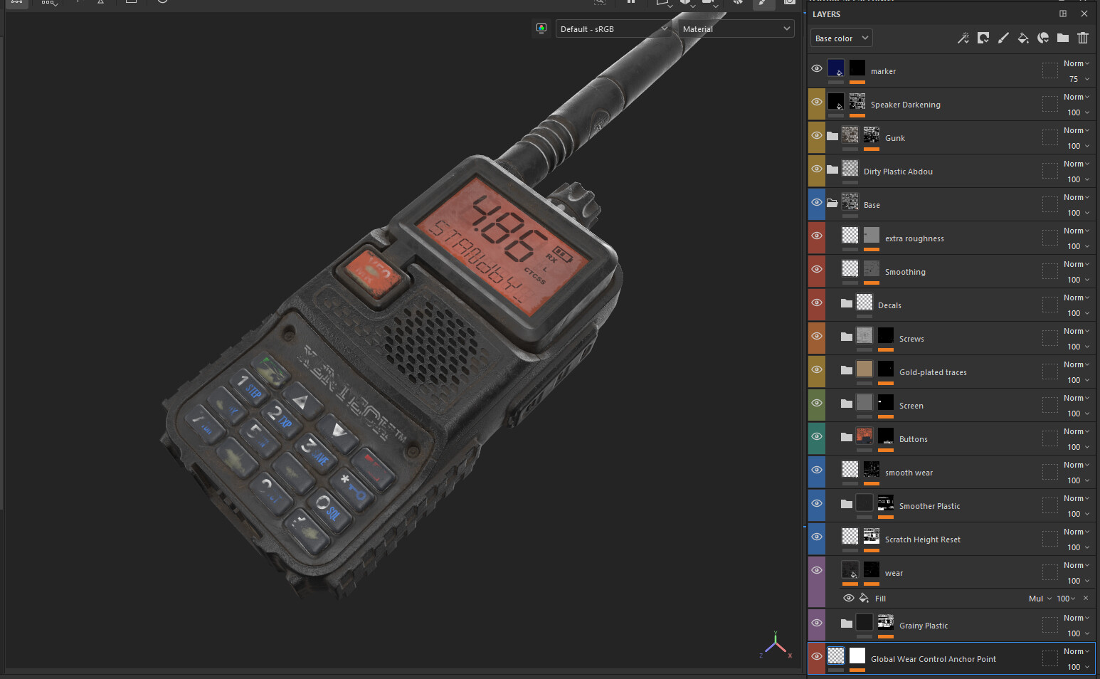 Substance 3D Painter Layers