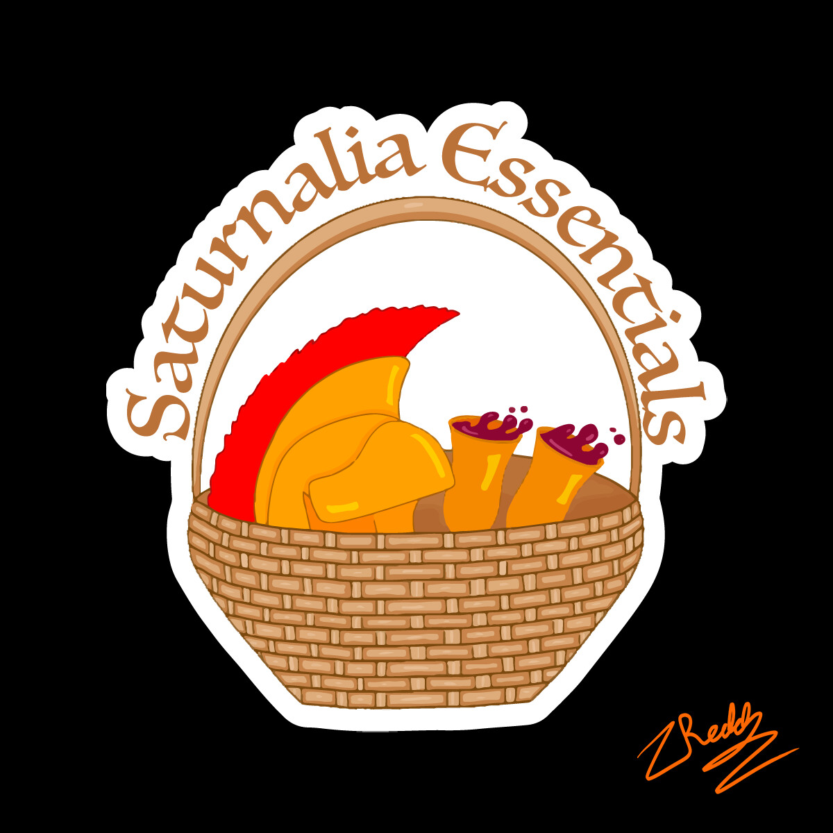Saturnalia Essentials sticker