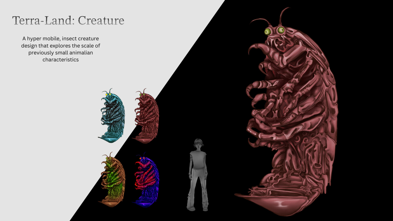 Insect creature design