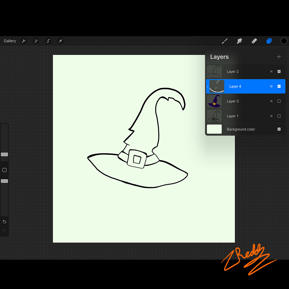 Procreate in progress