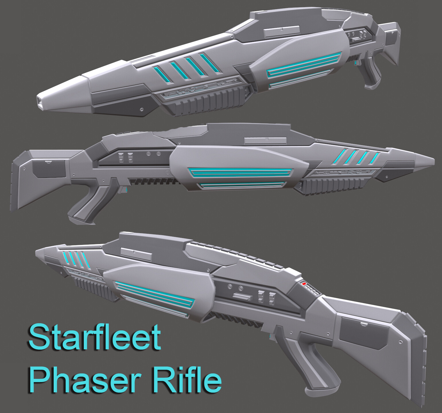 Starfleet Phaser Rifle Concept 02