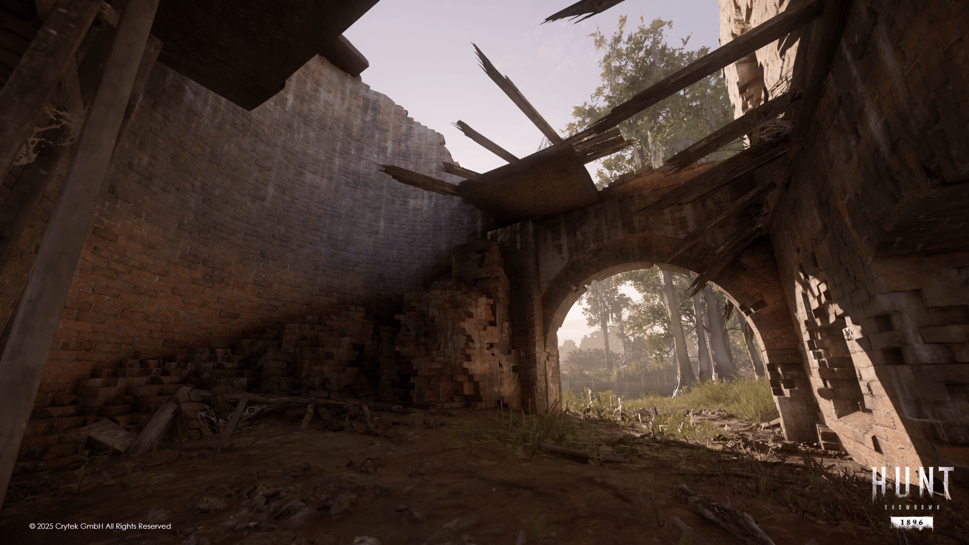 I also improved the broken stairway to one of the ruins and its top platform. Previously, people reported it was janky and hard to play around. I maintained the destruction and overgrowth aspect of it, while improving the gameplay experience.