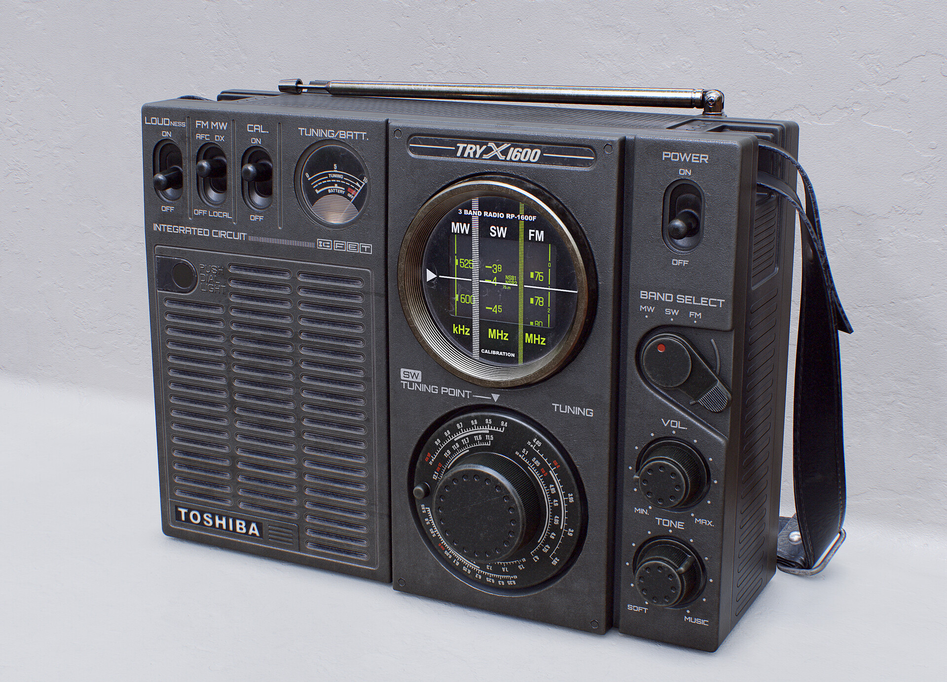 ArtStation - Radio Toshiba TRY X 1600 ArtStation - Radio Toshiba TRY X 1600