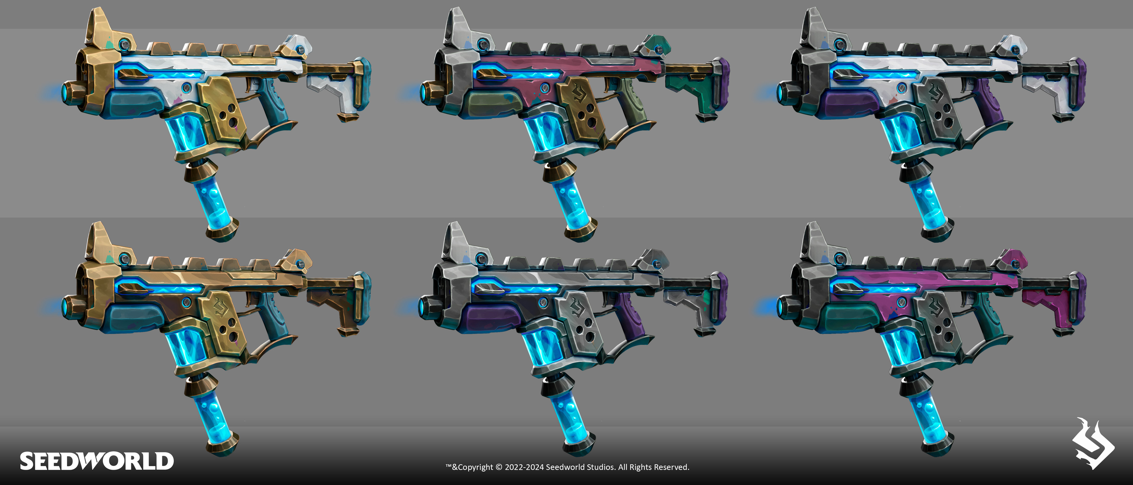SMG color variations