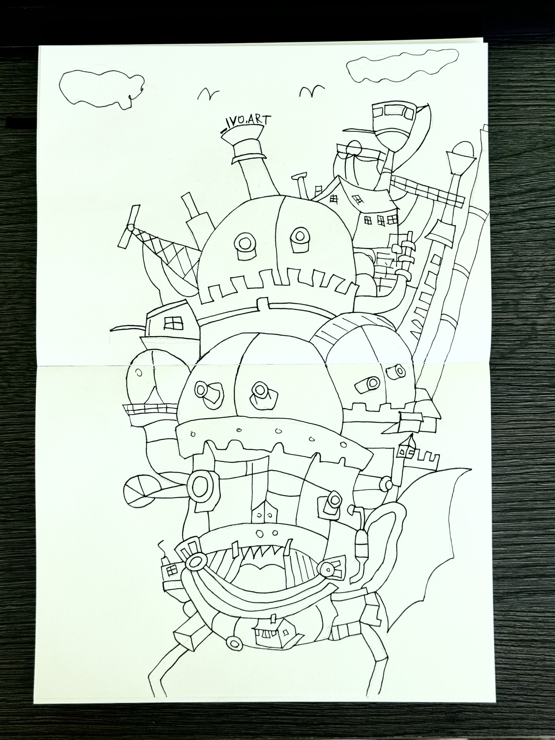 ArtStation - #191 Howl’s Moving Castle 🏰