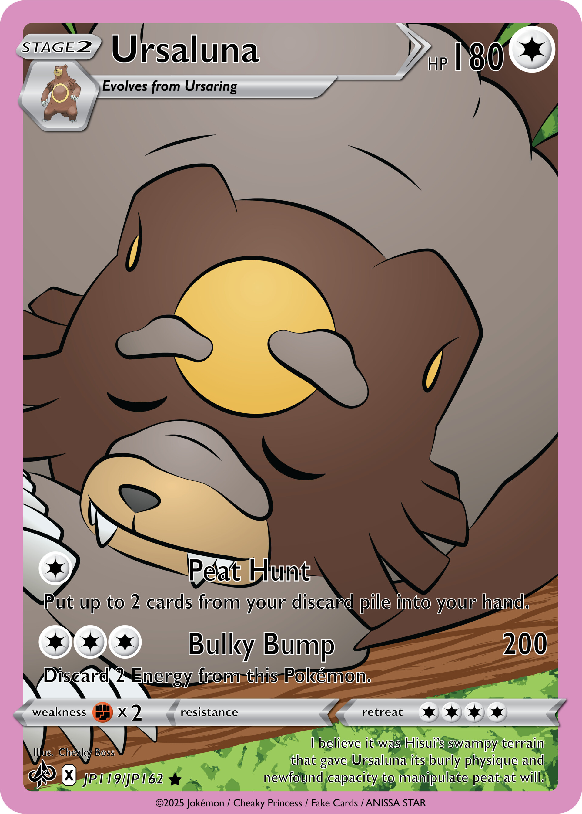 ursaluna pokemon card Pokémon TCG Bloodmoon Ursaluna Ex 216/167 Twilight Masquerade Alt Art –  True Believers Gaming and Collectibles main image 1