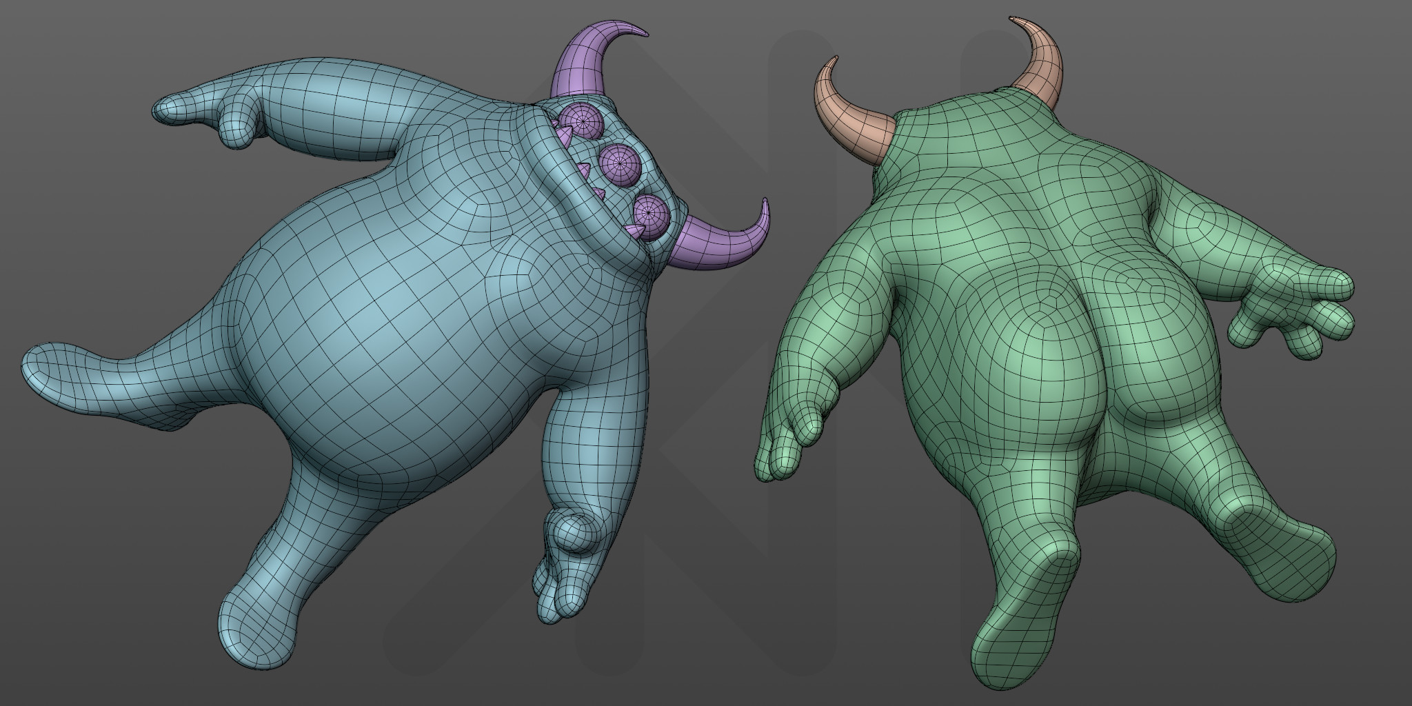 Topology was made with subdivision in mind